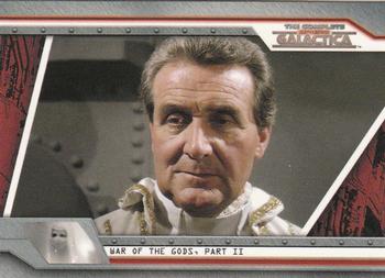 2004 Rittenhouse The Complete Battlestar Galactica #46 Baltar arrives on the Galactica only to face Front