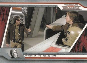 2004 Rittenhouse The Complete Battlestar Galactica #53 As Protector (defense counsel) om Starbuck's Front