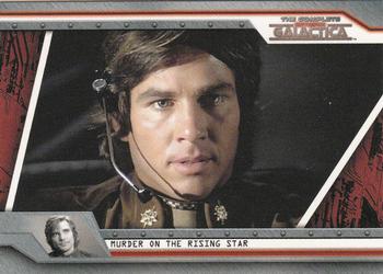 2004 Rittenhouse The Complete Battlestar Galactica #54 Apollo learns that three colonists, Chella, Front