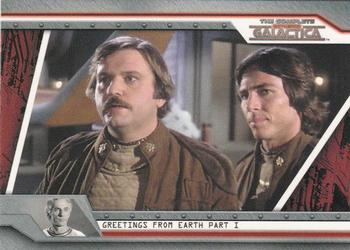 2004 Rittenhouse The Complete Battlestar Galactica #56 Dr. Salik and Dr. Wilker try to revive the s Front