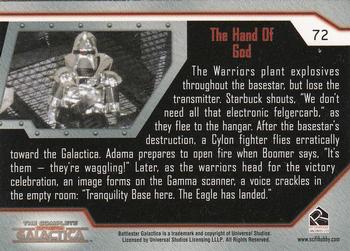 2004 Rittenhouse The Complete Battlestar Galactica #72 The Warriors plant explosives throughout the Back