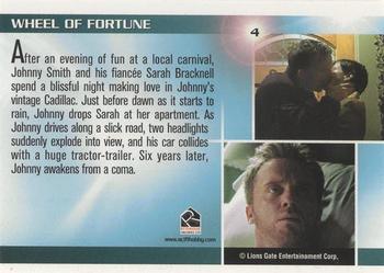 2004 Rittenhouse Dead Zone Seasons 1 & 2 #4 After an evening of fun at a local carnival, J Back