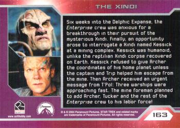 2004 Rittenhouse Star Trek Enterprise Season 3 #163 Six weeks into the Delphic Expanse, the Enterp Back