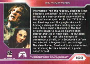2004 Rittenhouse Star Trek Enterprise Season 3 #169 Information from the recently obtained Xindi d Back