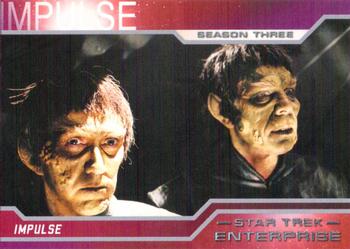 2004 Rittenhouse Star Trek Enterprise Season 3 #175 A distress call from the Vulcan ship Seleya le Front