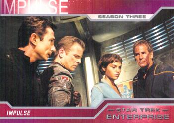 2004 Rittenhouse Star Trek Enterprise Season 3 #176 On the Seleya, T'Pol struggled with increasing Front