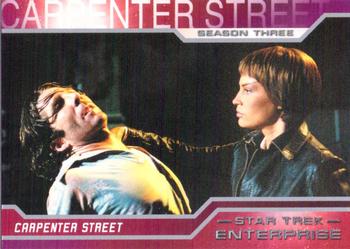 2004 Rittenhouse Star Trek Enterprise Season 3 #194 Loomis assumed T'Pol and Archer were police of Front