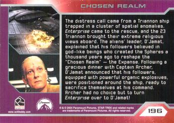 2004 Rittenhouse Star Trek Enterprise Season 3 #196 The distress call came from a Triannon ship tr Back