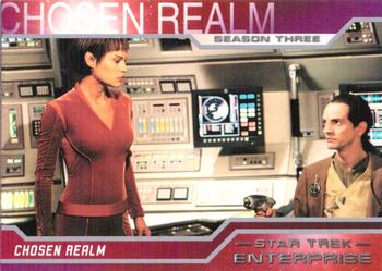 2004 Rittenhouse Star Trek Enterprise Season 3 #197 Under D'Jamat's command, Enterprise set course Front