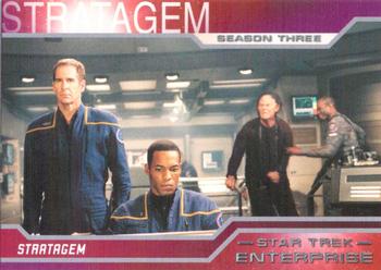 2004 Rittenhouse Star Trek Enterprise Season 3 #204 When Degra finally saw through Archer's tale, Front