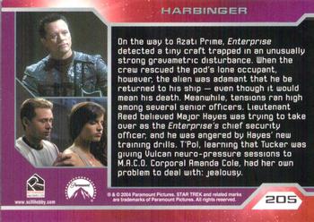 2004 Rittenhouse Star Trek Enterprise Season 3 #205 On the way to Azati Prime, Enterprise detected Back