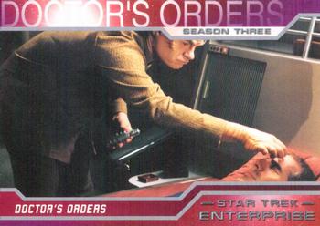 2004 Rittenhouse Star Trek Enterprise Season 3 #208 Dr. Phlox thought it would be easy to watch ov Front
