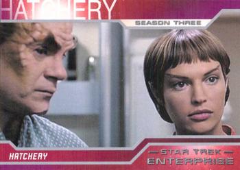 2004 Rittenhouse Star Trek Enterprise Season 3 #212 Losing one-third of Enterprise's entimatter fo Front