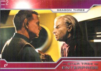 2004 Rittenhouse Star Trek Enterprise Season 3 #224 While T'Pol and Trip struggled with the idea t Front