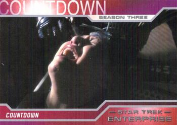 2004 Rittenhouse Star Trek Enterprise Season 3 #229 Commander Dolim needed a third launch code to Front