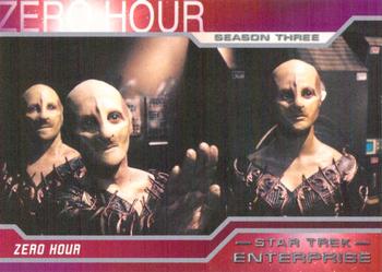 2004 Rittenhouse Star Trek Enterprise Season 3 #233 The spatial disturbance surrounding Sphere 41 Front