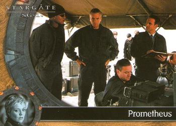 2004 Rittenhouse Stargate SG-1 Season 6 #34 A reporter approaches Carter for a statement r Front