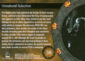 2004 Rittenhouse Stargate SG-1 Season 6 #38 The Replicators had exploited the design of th Back