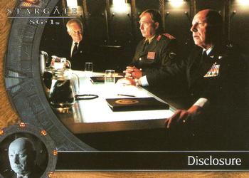 2004 Rittenhouse Stargate SG-1 Season 6 #53 When Senator Kinsey arrives, he accuses the SG Front