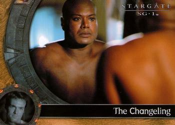 2004 Rittenhouse Stargate SG-1 Season 6 #58 Teal'c awakens from a nightmare and faces hims Front