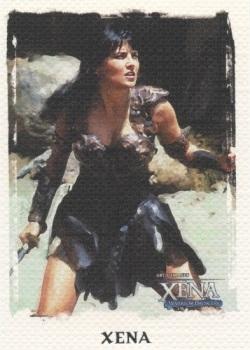 2004 Rittenhouse Xena Art & Images #2 (puzzle top middle) - Xena Front
