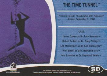 2004 Rittenhouse Fantasy Worlds of Irwin Allen #50 The Time Tunnel Back