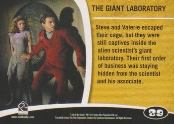 2004 Rittenhouse Fantasy Worlds of Irwin Allen #89 The Giant Laboratory Back