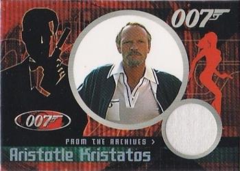 2004 Rittenhouse The Quotable James Bond #CC5 Julian Glover as Aristotle Kristatos Front
