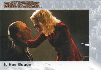 2005 Rittenhouse Battlestar Galactica Premiere Edition #4 It Has Begun Front