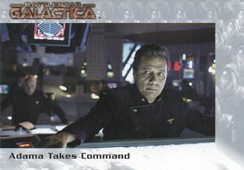 2005 Rittenhouse Battlestar Galactica Premiere Edition #36 Adama Takes Command Front