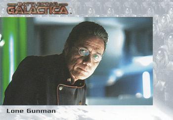 2005 Rittenhouse Battlestar Galactica Premiere Edition #42 Lone Gunman Front