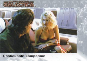 2005 Rittenhouse Battlestar Galactica Premiere Edition #45 Unshakable Companion Front