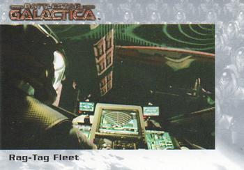 2005 Rittenhouse Battlestar Galactica Premiere Edition #46 Rag-Tag Fleet Front