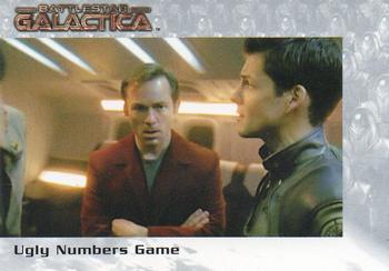 2005 Rittenhouse Battlestar Galactica Premiere Edition #47 Ugly Numbers Game Front