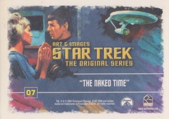 2005 Rittenhouse Star Trek: The Original Series: Art and Images #07 The Naked Time Back