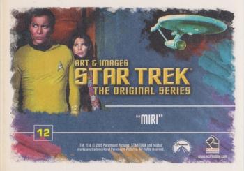 2005 Rittenhouse Star Trek: The Original Series: Art and Images #12 Miri Back