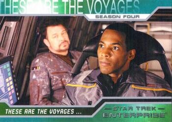 2005 Rittenhouse Star Trek: Enterprise Season 4 #301 First Officer Riker of the starship Enterprise Front
