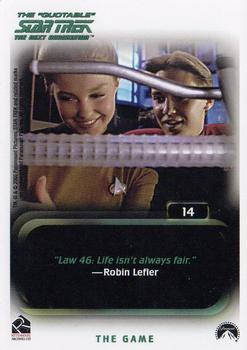 2005 Rittenhouse The Quotable Star Trek: The Next Generation #14 Justice Back