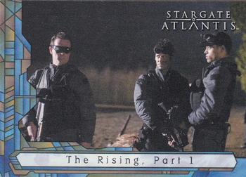 2005 Rittenhouse Stargate Atlantis Season 1 #5 As the team arrives in Atlantis, the city co Front