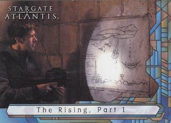 2005 Rittenhouse Stargate Atlantis Season 1 #6 Though cautious of the new visitors, Teyla i Front