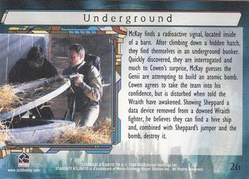 2005 Rittenhouse Stargate Atlantis Season 1 #26 McKay finds a radioactive signal, located in Back