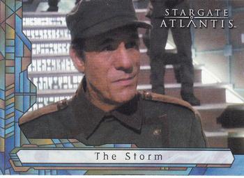 2005 Rittenhouse Stargate Atlantis Season 1 #32 As the evacuation begins, McKay develops a p Front