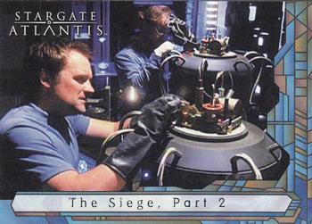 2005 Rittenhouse Stargate Atlantis Season 1 #63 Weir returns to Atlantis with two incomplete Front