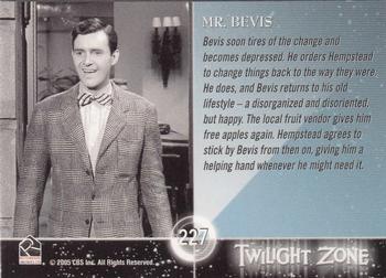 2005 Rittenhouse Twilight Zone Science and Superstition Series 4 #227 Bevis soon tires of the change and becomes d Back