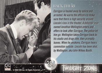2005 Rittenhouse Twilight Zone Science and Superstition Series 4 #250 Corrigan is hauled away by police and arrest Back