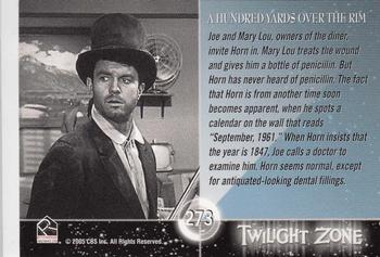 2005 Rittenhouse Twilight Zone Science and Superstition Series 4 #273 Joe and Mary Lou, owners of the diner, invit Back