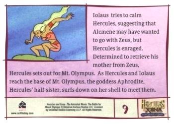 2005 Rittenhouse Xena and Hercules: The Animated Adventures #9 Hercules Enraged Back