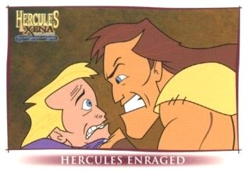 2005 Rittenhouse Xena and Hercules: The Animated Adventures #9 Hercules Enraged Front