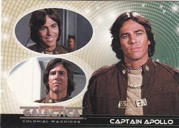 2006 Rittenhouse Battlestar Galactica: Colonial Warriors #1 Captain Apollo Front