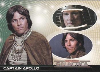 2006 Rittenhouse Battlestar Galactica: Colonial Warriors #3 Captain Apollo Front